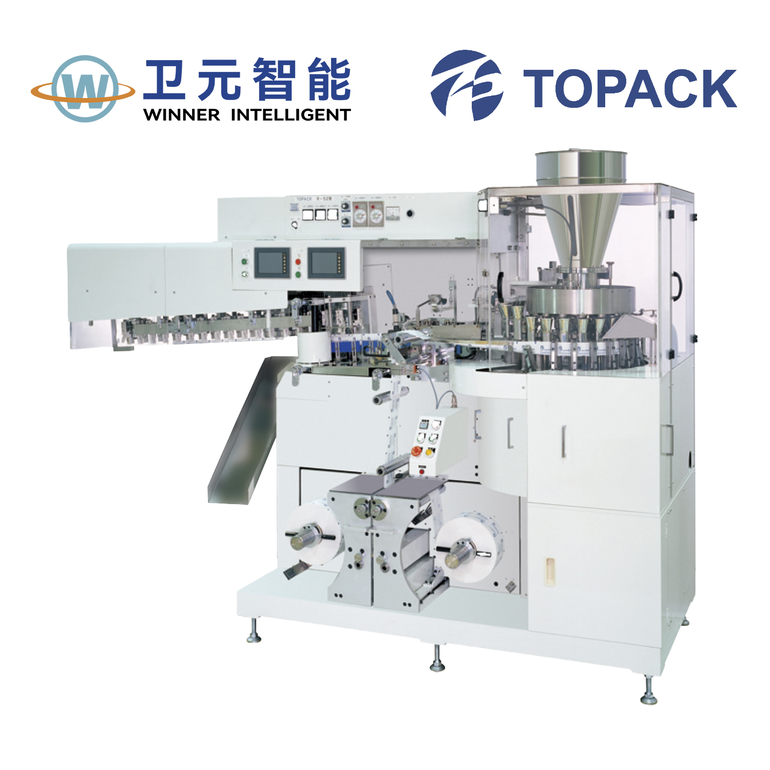 TOPACK超高速三邊封/四邊封制袋充填包裝機(jī)